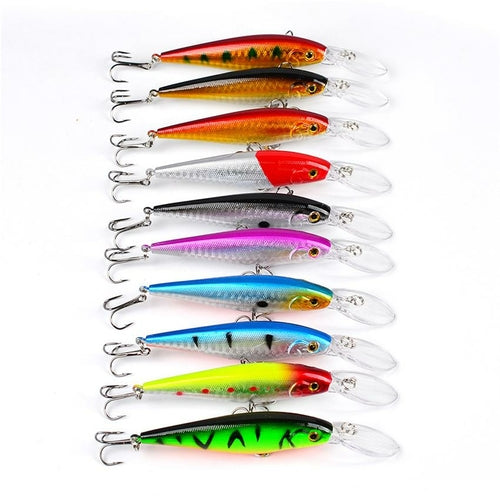 Premium Walleye Crankbait - 11.5cm Minnow Hard Bait